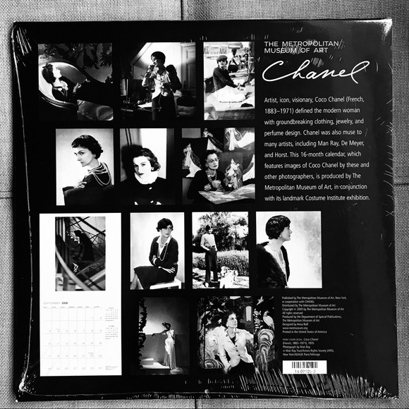 Collectible Chanel Calendar Photo by Man Ray - Picture 3 of 3